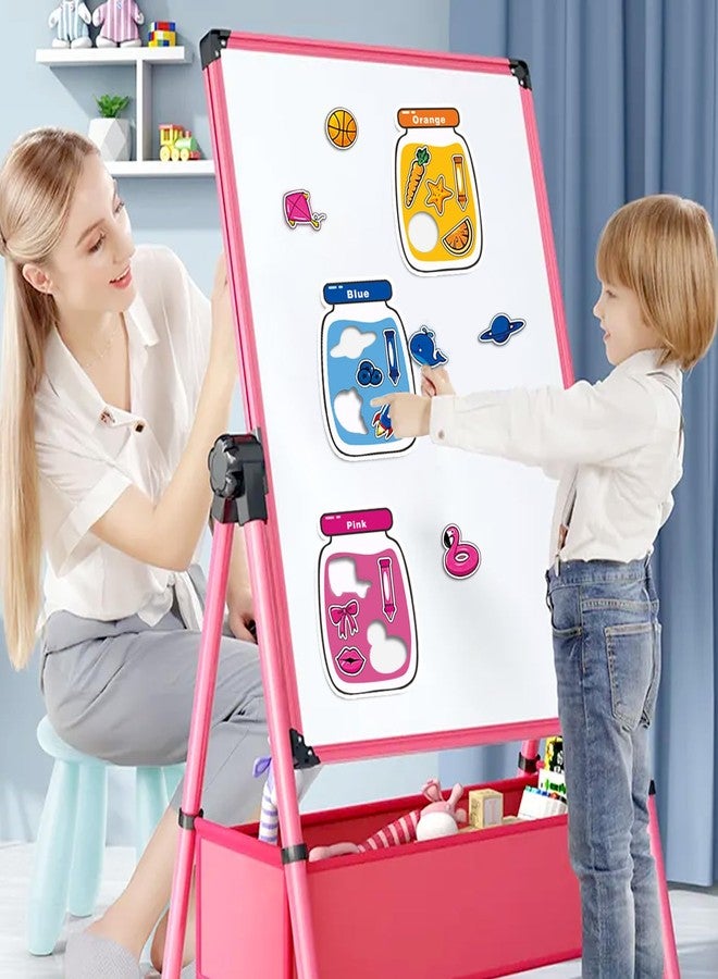 Fun-Plus 10 Pieces Magnetic Color Recognition Sorting Set, Educational Magnets for Refrigerator Whiteboard, Fine Motor Skills Toys for Boys Girls 3 4 5 Years Old - Image 5
